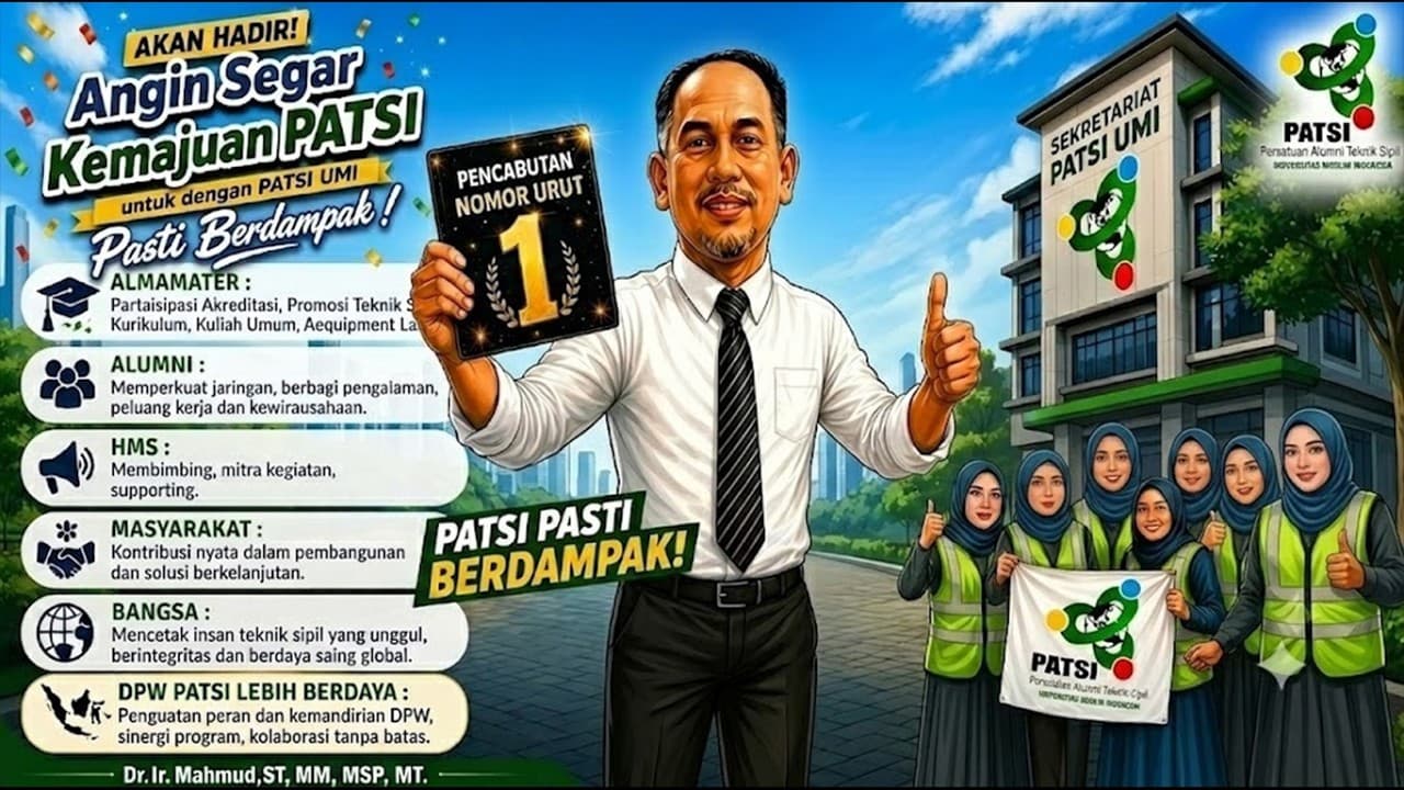 Mahmud La Kaiya Targetkan PATSi UMI Go International